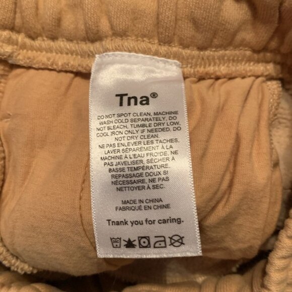 NWOT Aritzia TNA CozyAF Fleece Boyfriend Sweatpant Saville Limited Colour - Picture 13 of 14